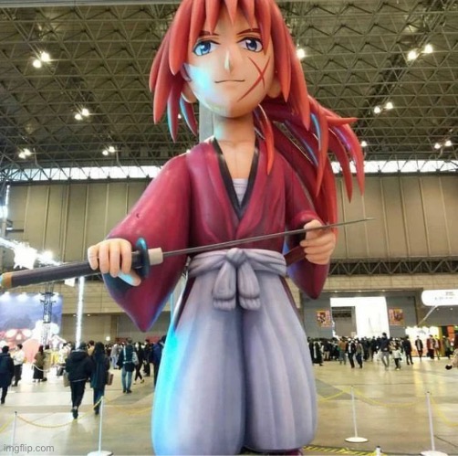 Inflatable Himura Kenshin | made w/ Imgflip meme maker