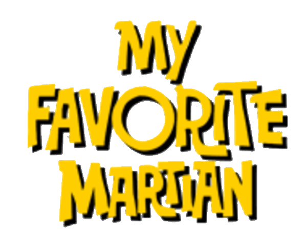 High Quality My favourite Martian tv series logo Blank Meme Template