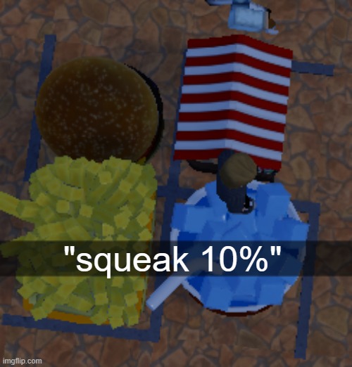how did roblox let this | "squeak 10%" | image tagged in bro | made w/ Imgflip meme maker