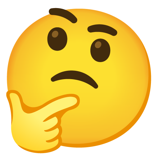 Thinking Face Blank Meme Template