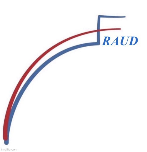 2020 fraud | RAUD | image tagged in trump 2020,election 2020,fraud | made w/ Imgflip meme maker