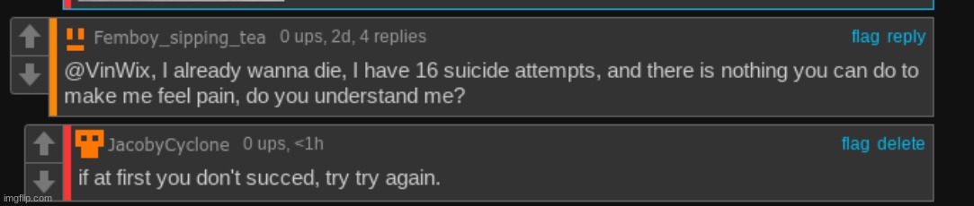 i hate femboys | image tagged in femboy,s,you should kill yourself now | made w/ Imgflip meme maker