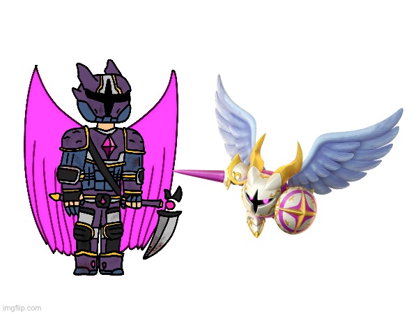 his ass is NOT galacta knight!! | made w/ Imgflip meme maker