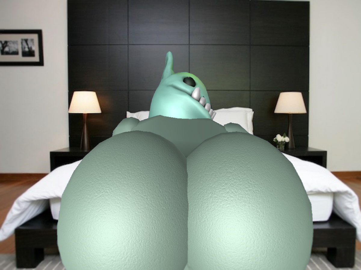 High Quality Muitetul Friendly Monster Blank Meme Template