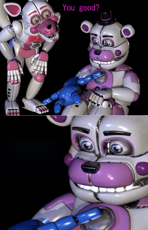 High Quality Funtime Freddy's Shower Thoughts Blank Meme Template