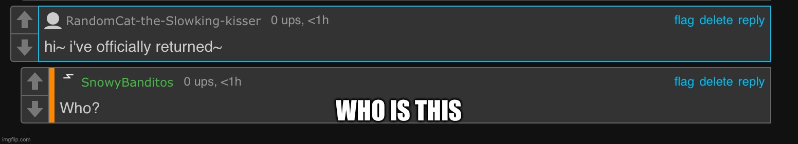 Huhhh | WHO IS THIS | made w/ Imgflip meme maker