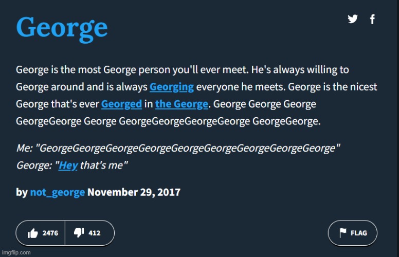 george | made w/ Imgflip meme maker