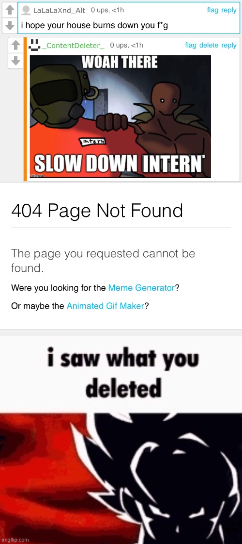 Lmfao | image tagged in i saw what you deleted | made w/ Imgflip meme maker
