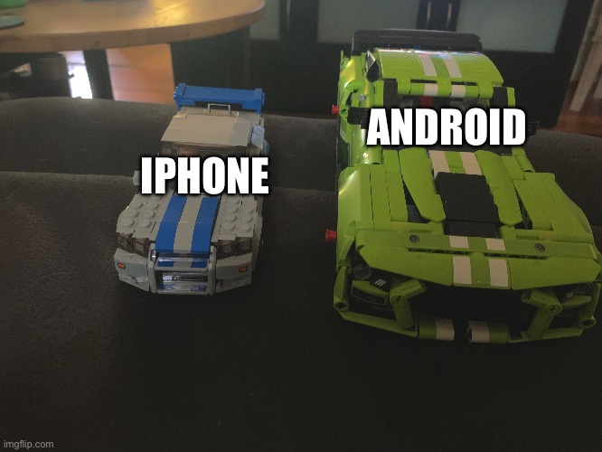 ANDROID; IPHONE | image tagged in memes | made w/ Imgflip meme maker