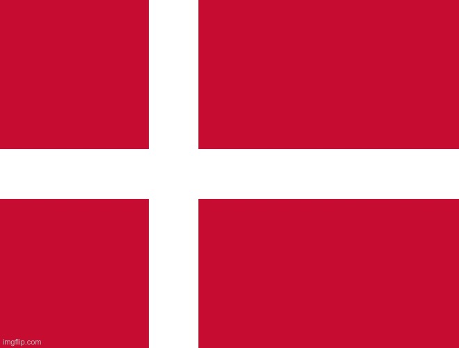 Flag of Denmark | image tagged in flag of denmark | made w/ Imgflip meme maker