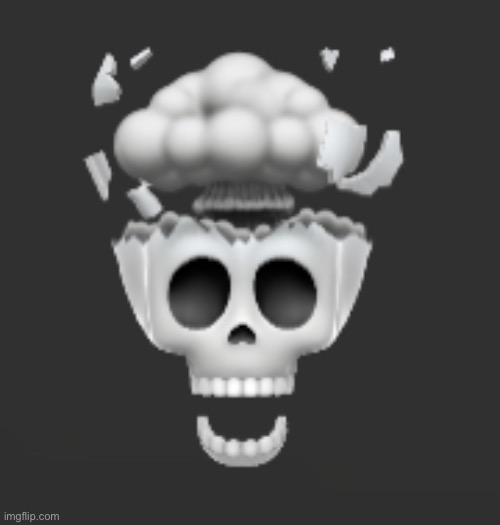 Explosive Skull | image tagged in explosive skull | made w/ Imgflip meme maker