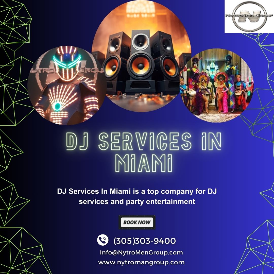 DJ Services In Miami Blank Meme Template