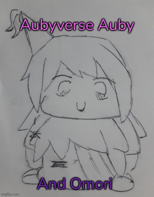 Aubyverse Auby and Omori (request from Yoshikage_Kira_ ) | Aubyverse Auby; And Omori | image tagged in aubyverse auby and omori | made w/ Imgflip meme maker