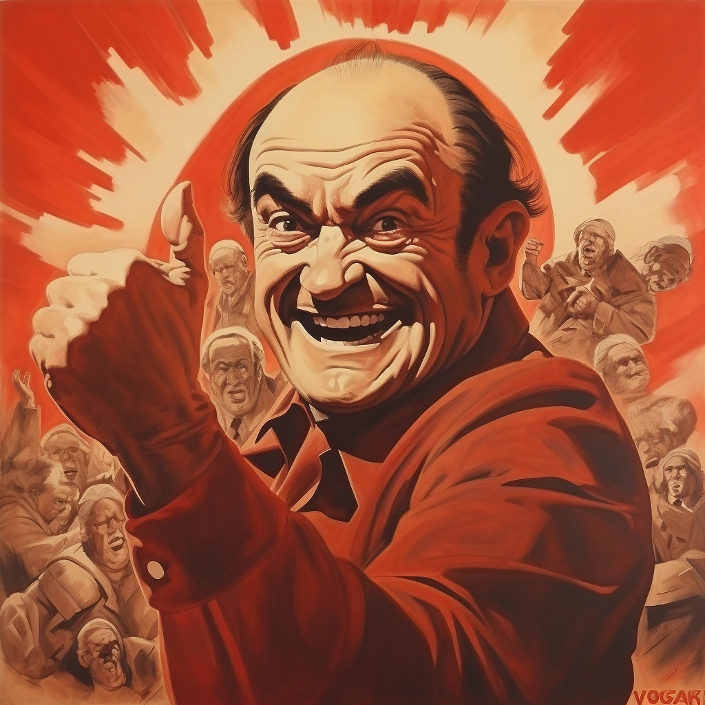 Socialist Gargamel Blank Meme Template