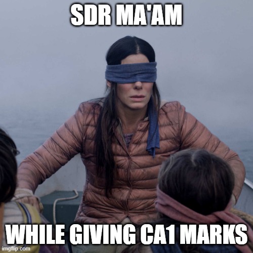 proffesors while giving marks | SDR MA'AM; WHILE GIVING CA1 MARKS | image tagged in professor oak,group projects | made w/ Imgflip meme maker