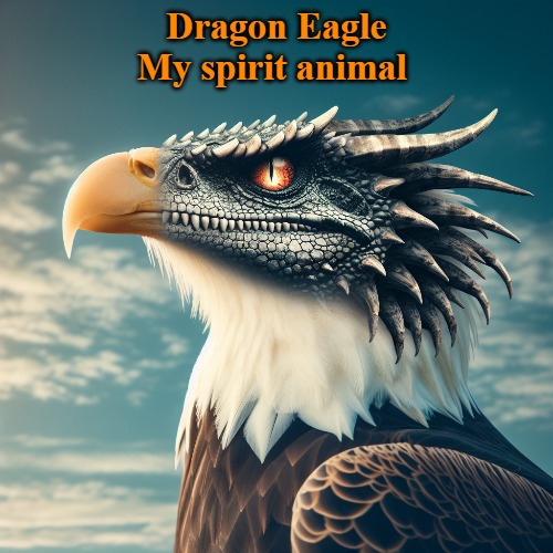 dragon eagle | Dragon Eagle
My spirit animal | made w/ Imgflip meme maker