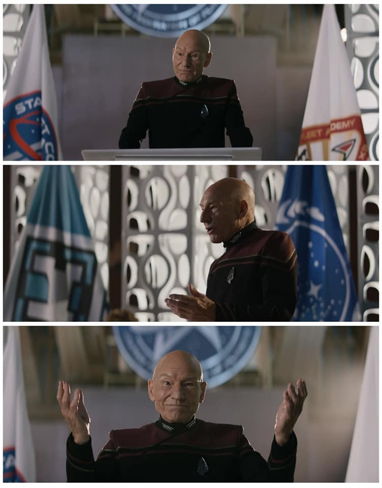 High Quality Picard explains it all Blank Meme Template