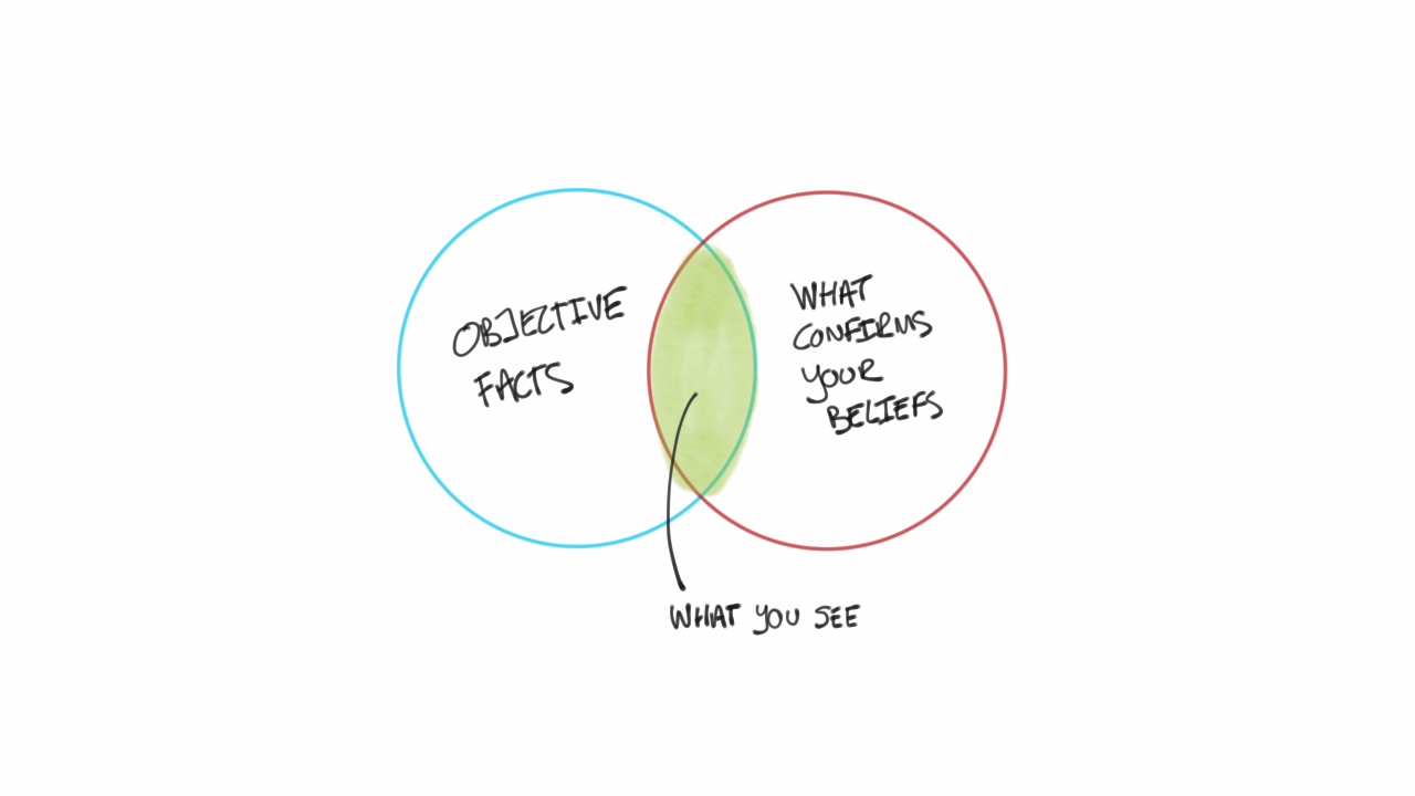 High Quality confirmation bias Blank Meme Template