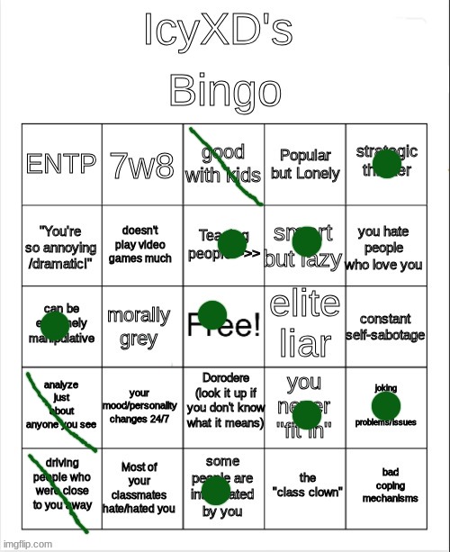 IcyXD's Bingo | image tagged in icyxd's bingo | made w/ Imgflip meme maker