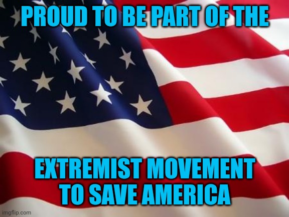 Biden lies & duvides | PROUD TO BE PART OF THE; EXTREMIST MOVEMENT TO SAVE AMERICA | image tagged in american flag,patriot,maga,freedom | made w/ Imgflip meme maker