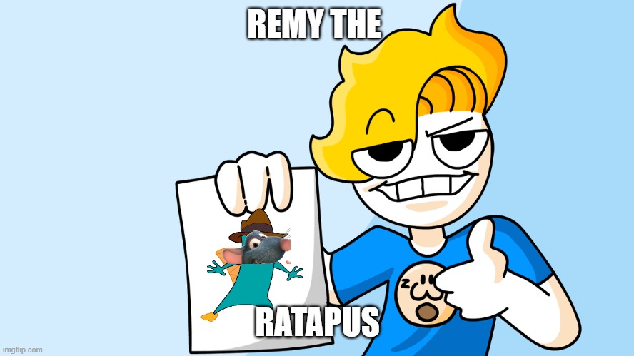 Haminations Paper | REMY THE; RATAPUS | image tagged in haminations paper | made w/ Imgflip meme maker