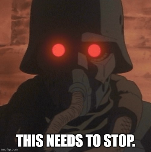 LINK: https://imgflip.com/i/8bfgm3 | THIS NEEDS TO STOP. | image tagged in war,sad,mepios sucks,depression,stop,cartoon | made w/ Imgflip meme maker
