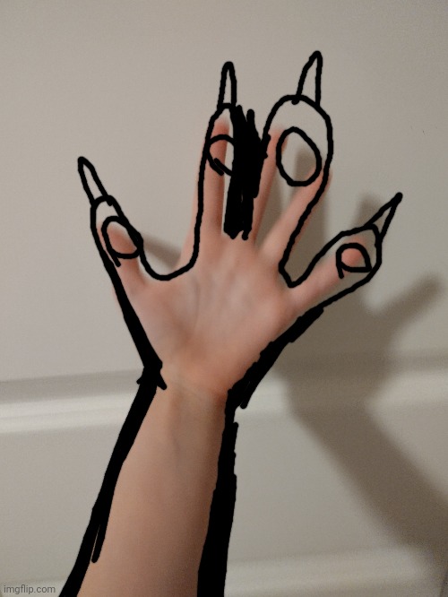 ~paw~ | image tagged in idk,bored,digital,art,hands | made w/ Imgflip meme maker