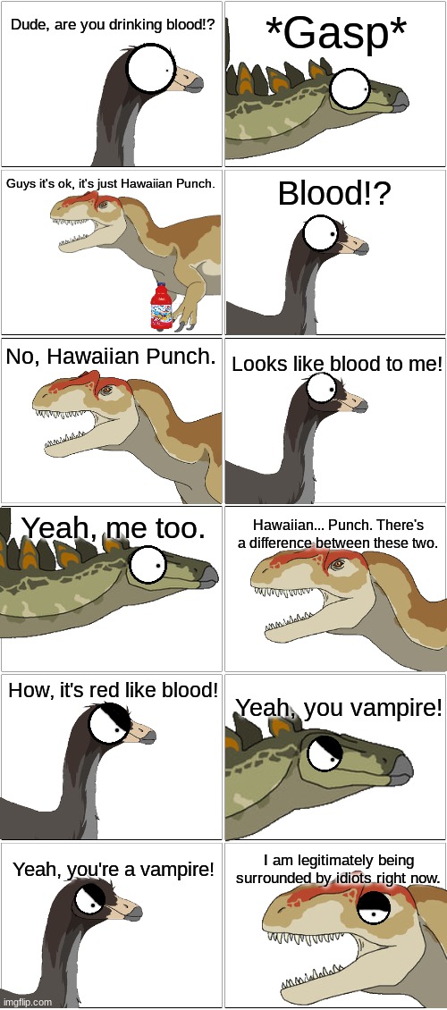 Hawaiian Punch or Blood.mp3 | image tagged in comic | made w/ Imgflip meme maker