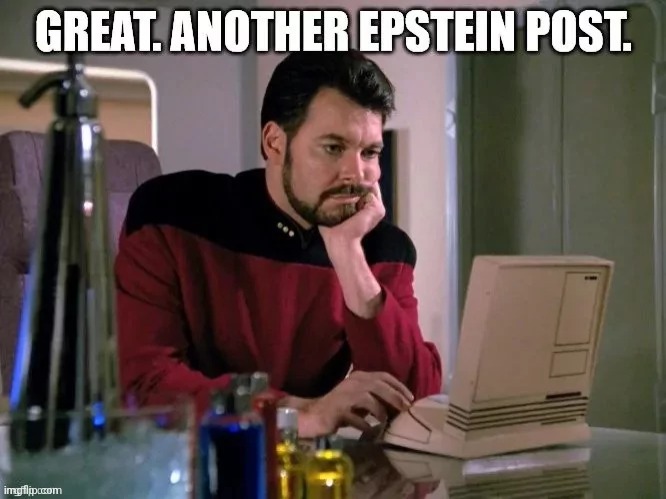 Boredom of the 1st Officer | image tagged in epstein,clinton,island,list | made w/ Imgflip meme maker