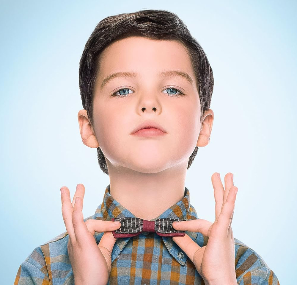 High Quality Young Sheldon Blank Meme Template