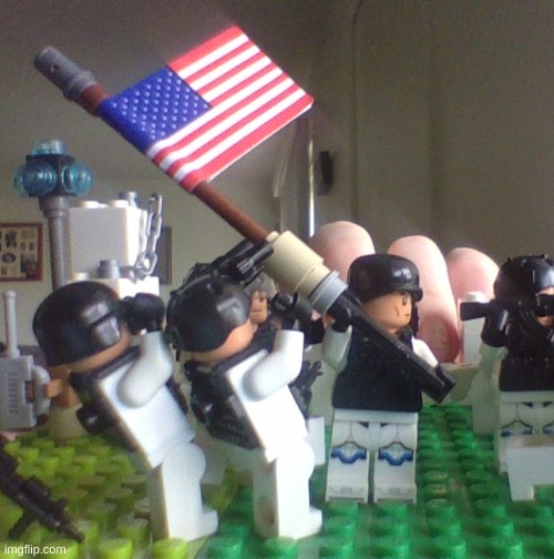 Lego America | image tagged in lego america | made w/ Imgflip meme maker