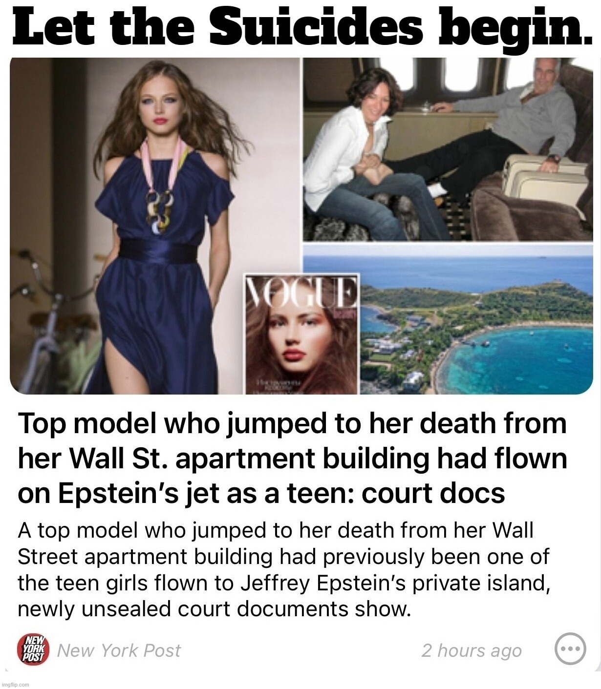 Let the Bodies Hit the Floor! | image tagged in let the bodies hit the floor,contemplating suicide guy,suicide is badass,suicide hotline,lolita express,epstein island | made w/ Imgflip meme maker