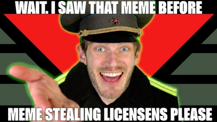 meme stealing licensens please Blank Meme Template