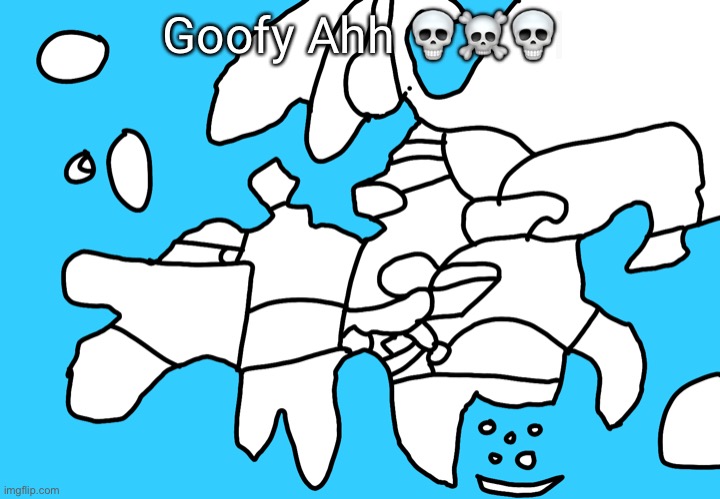 Goofy Ahh Map Of Europe ☠️ | Goofy Ahh 💀☠️💀 | image tagged in memes,goofy ahh map of europe,funny,goofy ahh,goofy memes | made w/ Imgflip meme maker