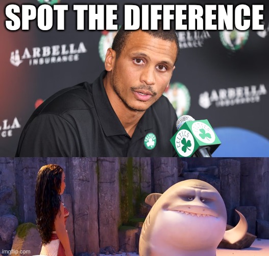 Why does the Boston Celtics coach look the same? | SPOT THE DIFFERENCE | image tagged in true | made w/ Imgflip meme maker