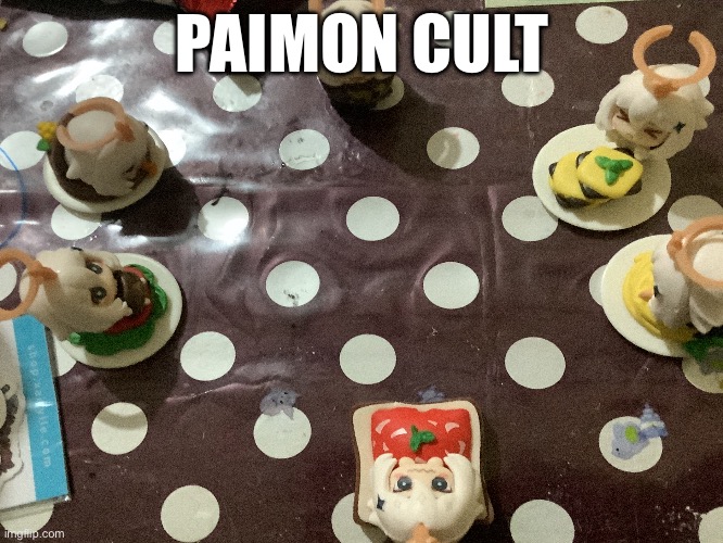 PAIMON CULT | PAIMON CULT | image tagged in genshin impact,genshin | made w/ Imgflip meme maker