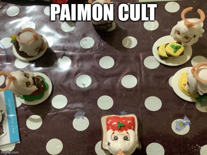 PAIMON CULT | PAIMON CULT | image tagged in genshin impact,genshin | made w/ Imgflip meme maker