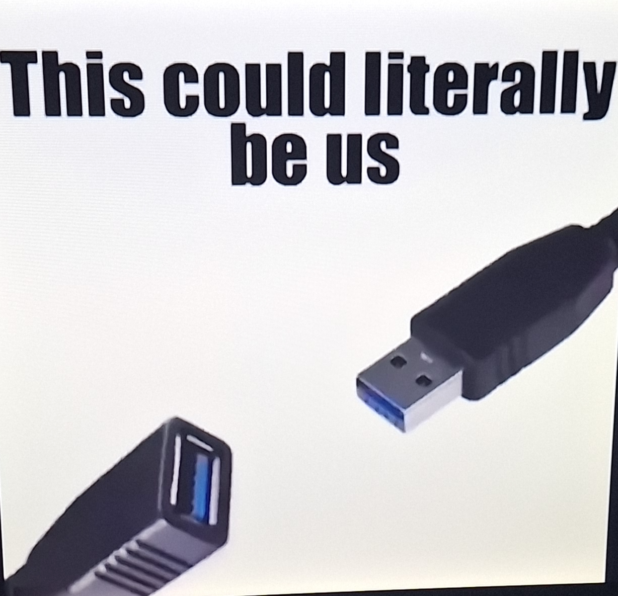 when the Blank Meme Template