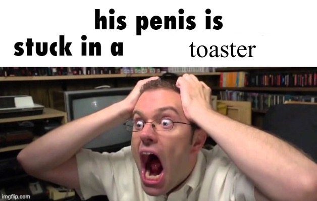 is stuck in a | toaster | image tagged in is stuck in a | made w/ Imgflip meme maker