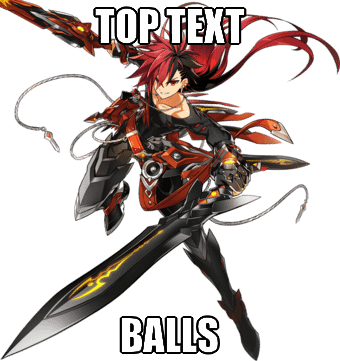 TOP TEXT BALLS Meme Template