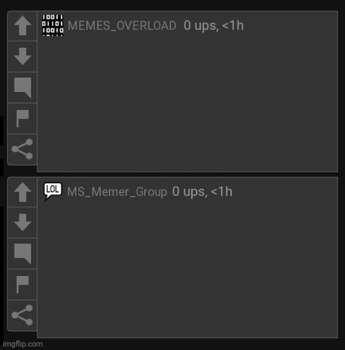 MEMES_OVERLOAD vs MS_Memer_Group | image tagged in memes_overload vs ms_memer_group | made w/ Imgflip meme maker