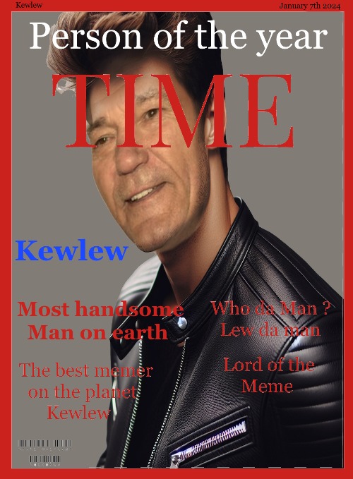 Person of the year kewlew | image tagged in time,kewlew | made w/ Imgflip meme maker