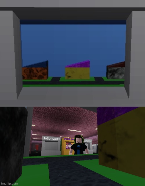 Neat thing i did | image tagged in roblox | made w/ Imgflip meme maker