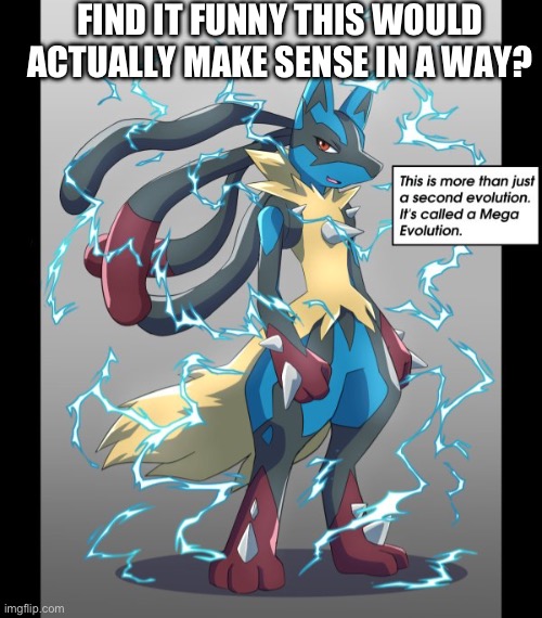 Goku voice actor voice lucario in mystery mew movie | FIND IT FUNNY THIS WOULD ACTUALLY MAKE SENSE IN A WAY? | image tagged in lucario,dbz,ssj3 | made w/ Imgflip meme maker