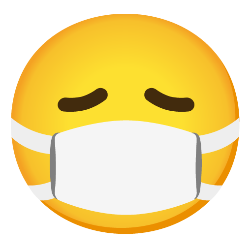 Face with Medical Mask Blank Meme Template