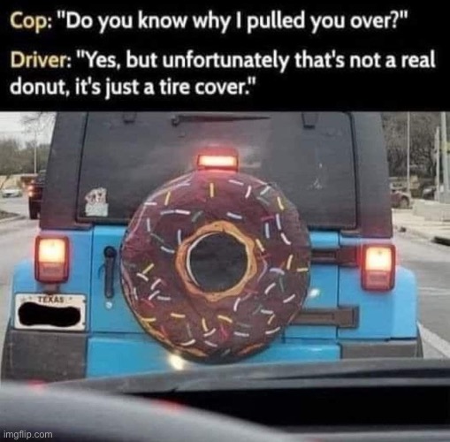 Pulled over | made w/ Imgflip meme maker