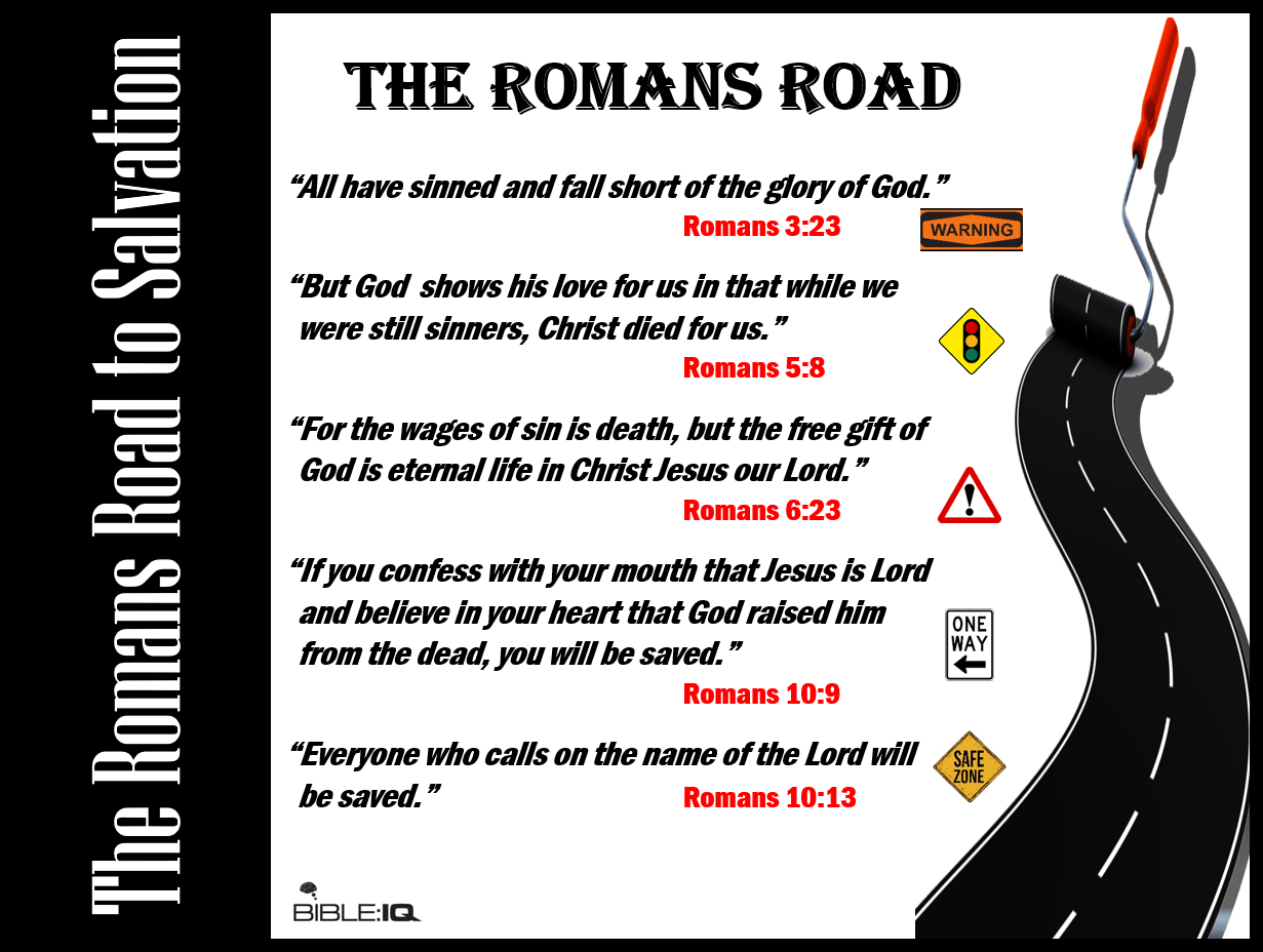 The Romans Road To Salvation Blank Template Imgflip