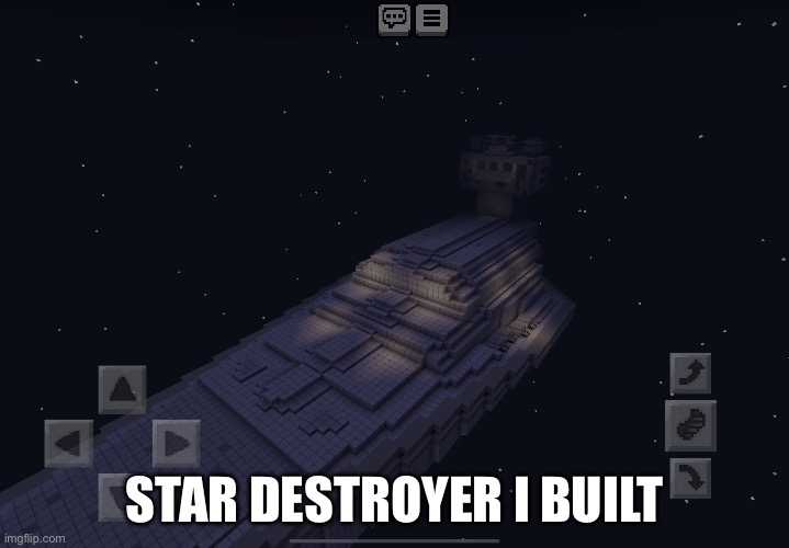 Finished Star Destroyer | STAR DESTROYER I BUILT | made w/ Imgflip meme maker