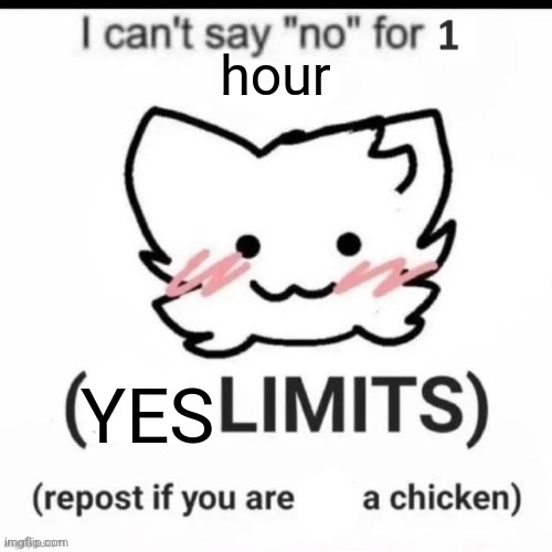 hour; YES | made w/ Imgflip meme maker