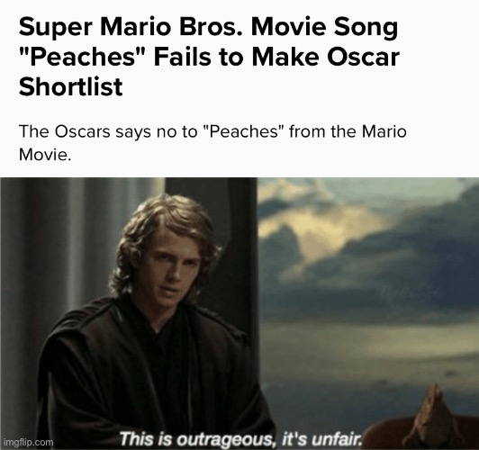 Unbelievable | image tagged in this is outrageous it's unfair,mario movie,super mario,memes,funny memes | made w/ Imgflip meme maker